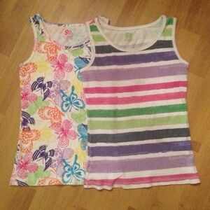 Set of Two Tanks Size M 10/12